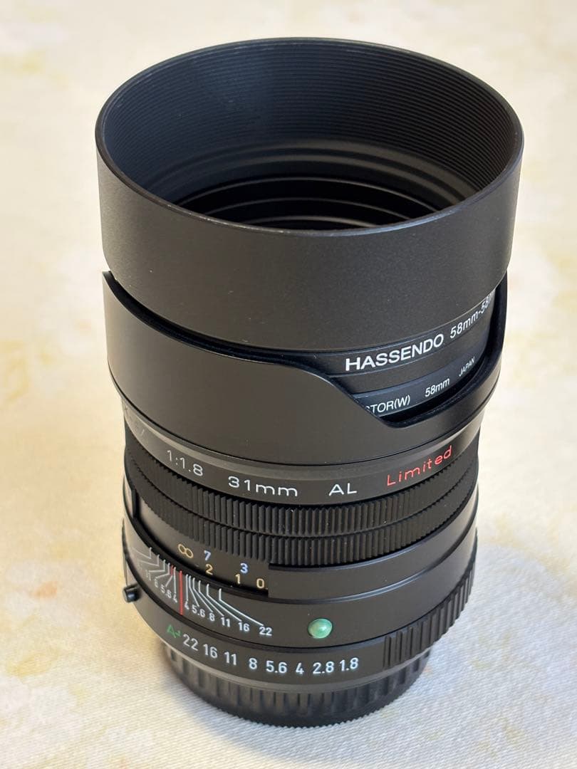 smc PENTAX-FA 31mmF1.8 AL Limited ウェポン化付