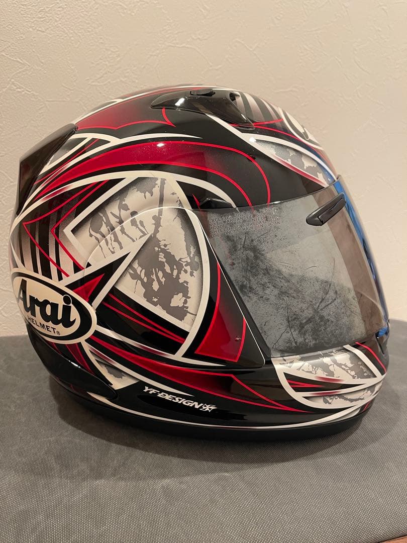 Arai Astro-IQ FLASH レッド Mフルフェイスヘルメット2016