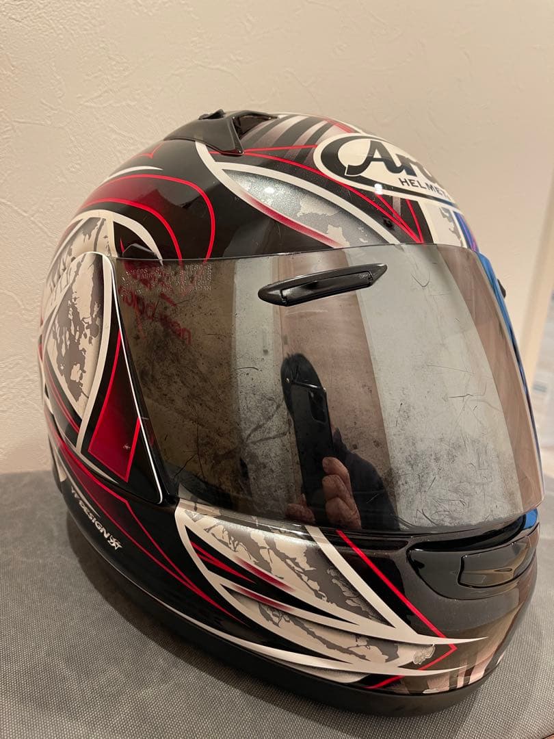 Arai Astro-IQ FLASH レッド Mフルフェイスヘルメット2016