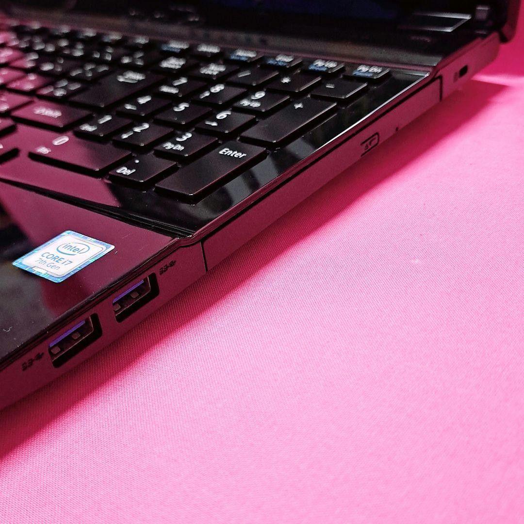 G67爆速ハイスぺ　NECノートパソコン 7世代i7/SSD512/メモリ16