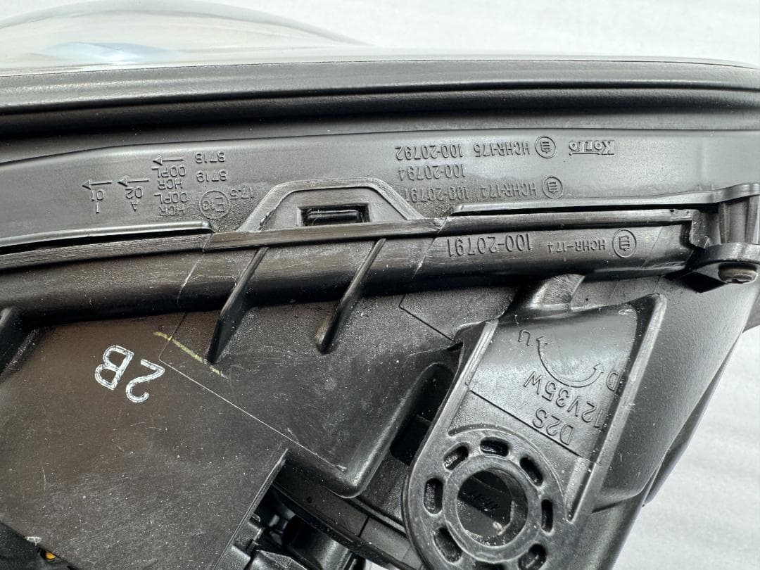 ブルーメッキ KOITO 100-20791 レガシィ BP型 ヘッドライト