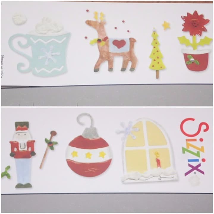 sizzix　ダイ クリスマス　セット die ダイカット　ダイ