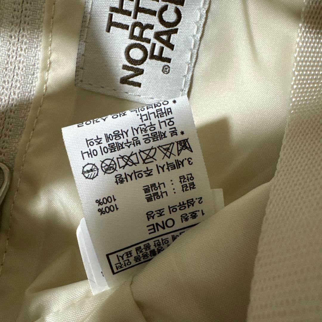 韓国ノースフェイス ボニーバケットバッグ ミニ クリーム　美品