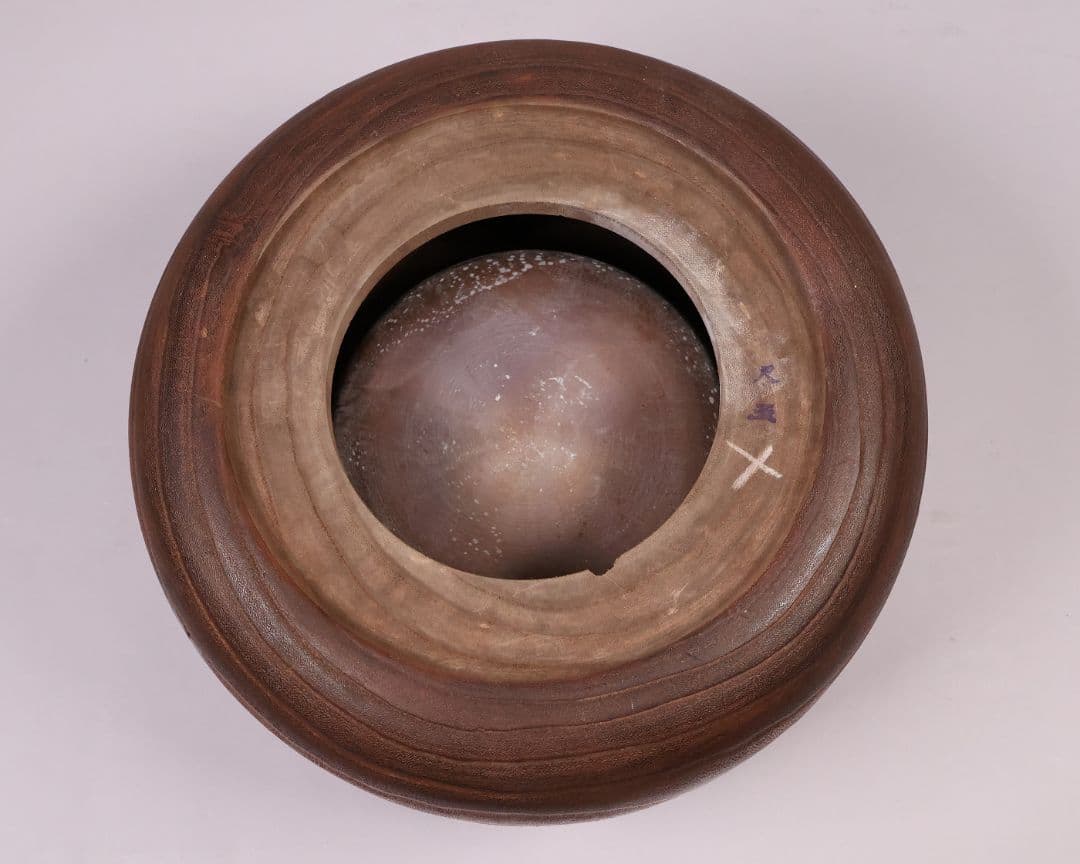 花鳥蒔絵 螺鈿細工 桐火鉢 幅30.7cm 高20cm 金蒔絵 草花【MB69