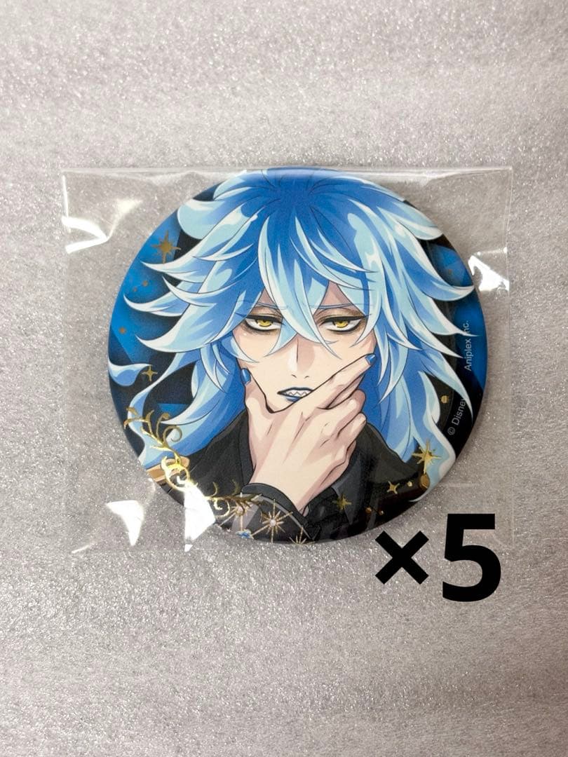 ツイステ 5周年 ブレイジングジュエル 缶バッジ イデア