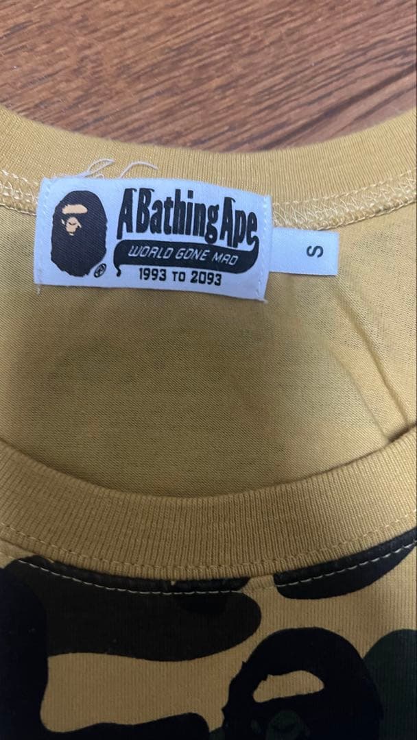 A Bathing Ape タンクトップ Sサイズ カモフラージュ