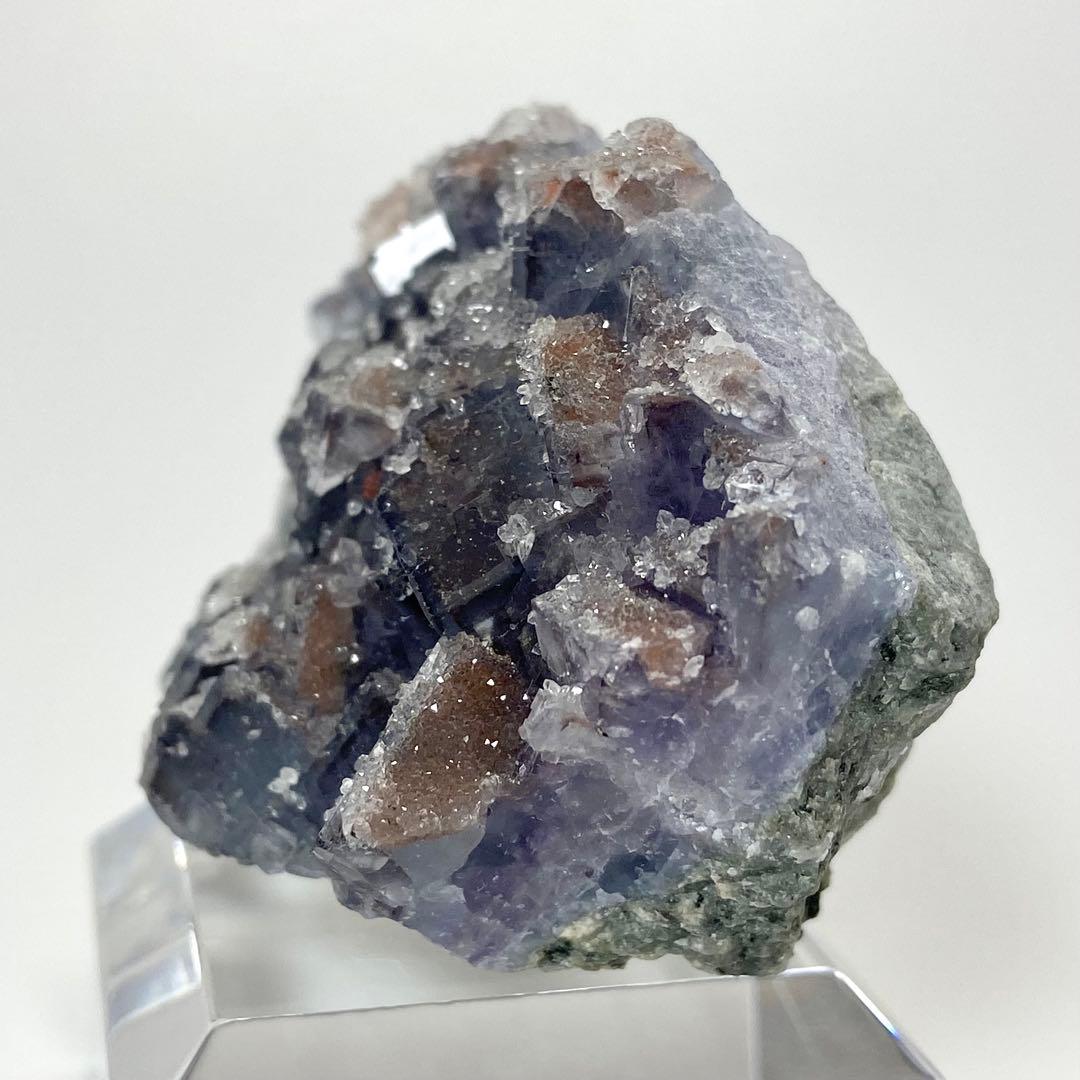 フローライト　クォーツ　蛍石　水晶　鉱物標本　原石　天然石　ストーン　インクル