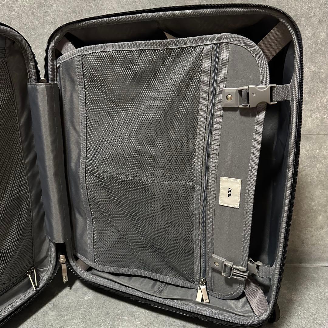ace. パリセイド　キャリー　スーツケース　36L フロントオープン