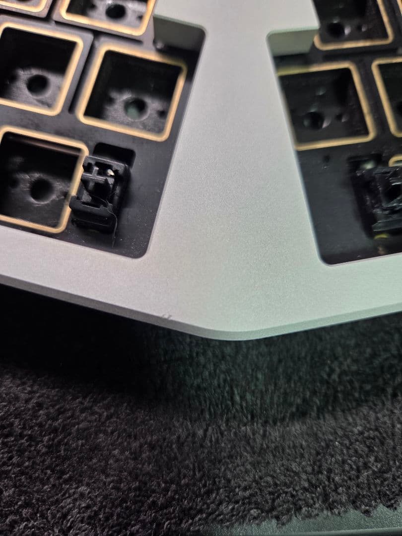 OwLab Spring Gray アリス配列 自作キーボード　ケース純正外品