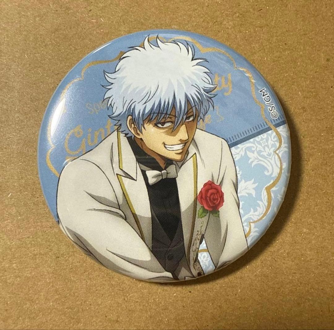 銀魂 アニメイトカフェ 缶バッジ 銀時