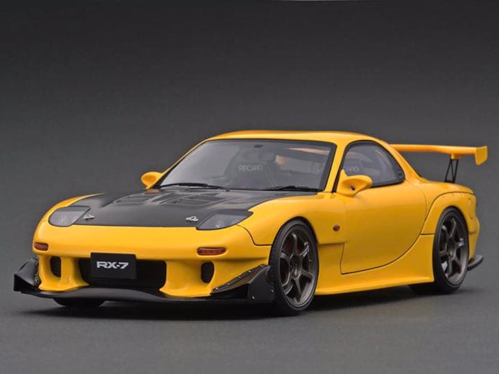 イグニッションモデル 1/18 IG2228 RX-7 FD3S 黄 RE雨宮