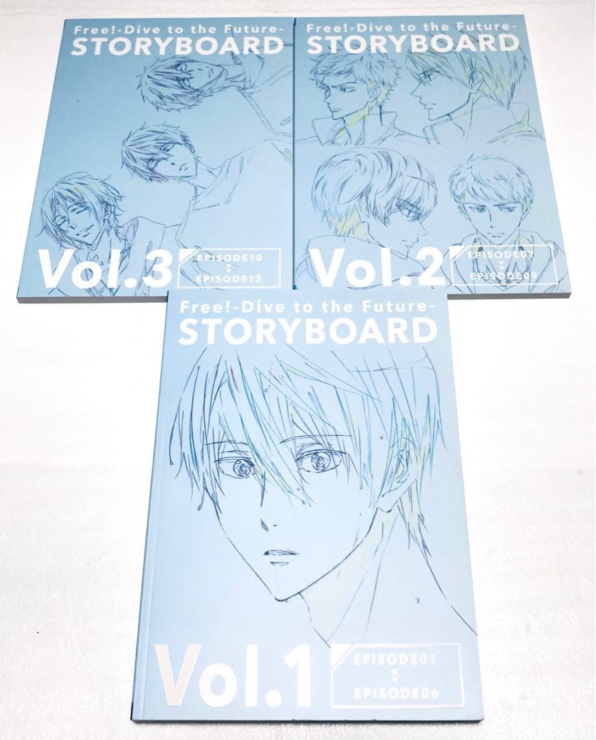 ◎美品◎Free!-Dive to the Future-絵コンテ3冊 七瀬遙