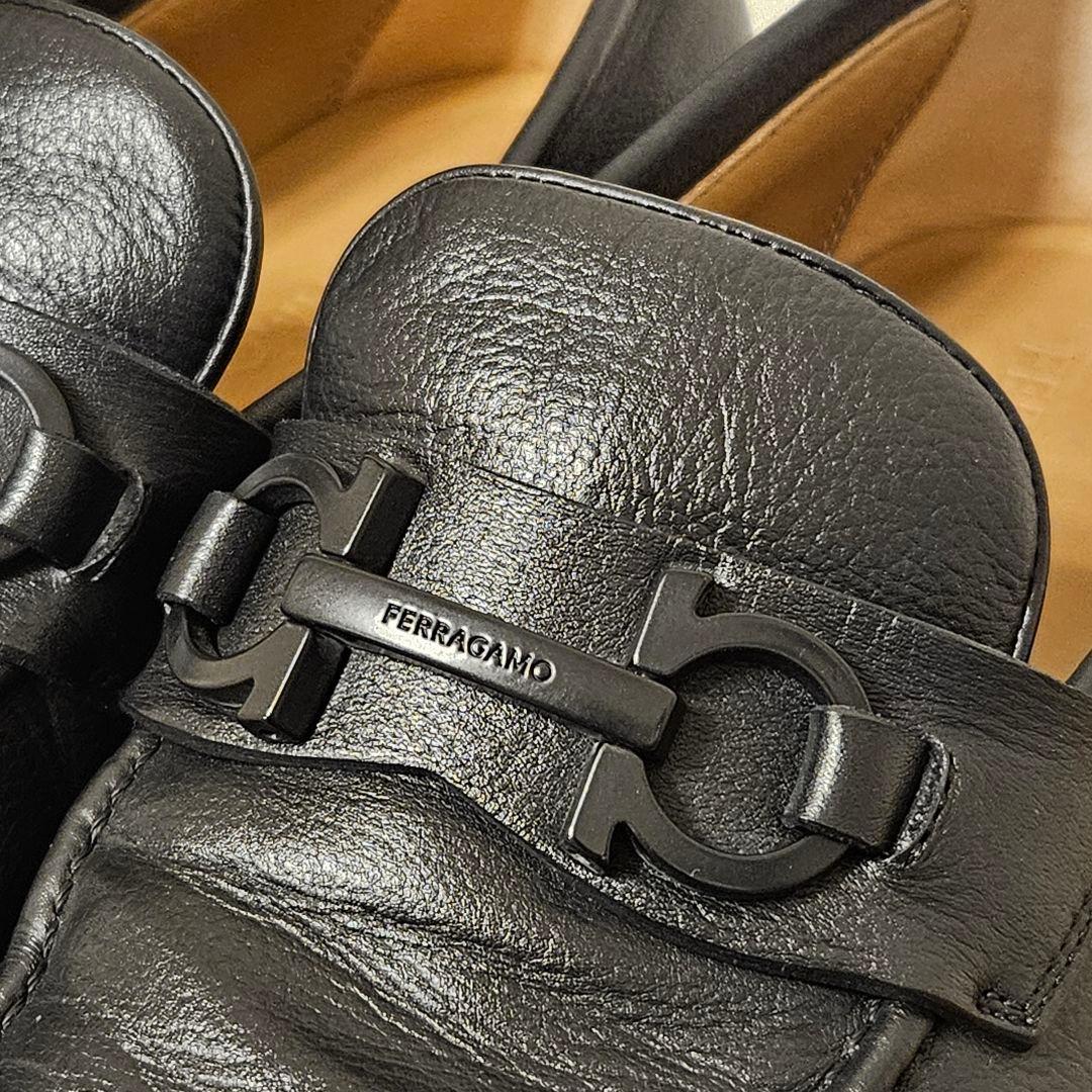 現行品⭐フェラガモ メンズ ガンチーニ モカシン/ローファーブーツスニーカー