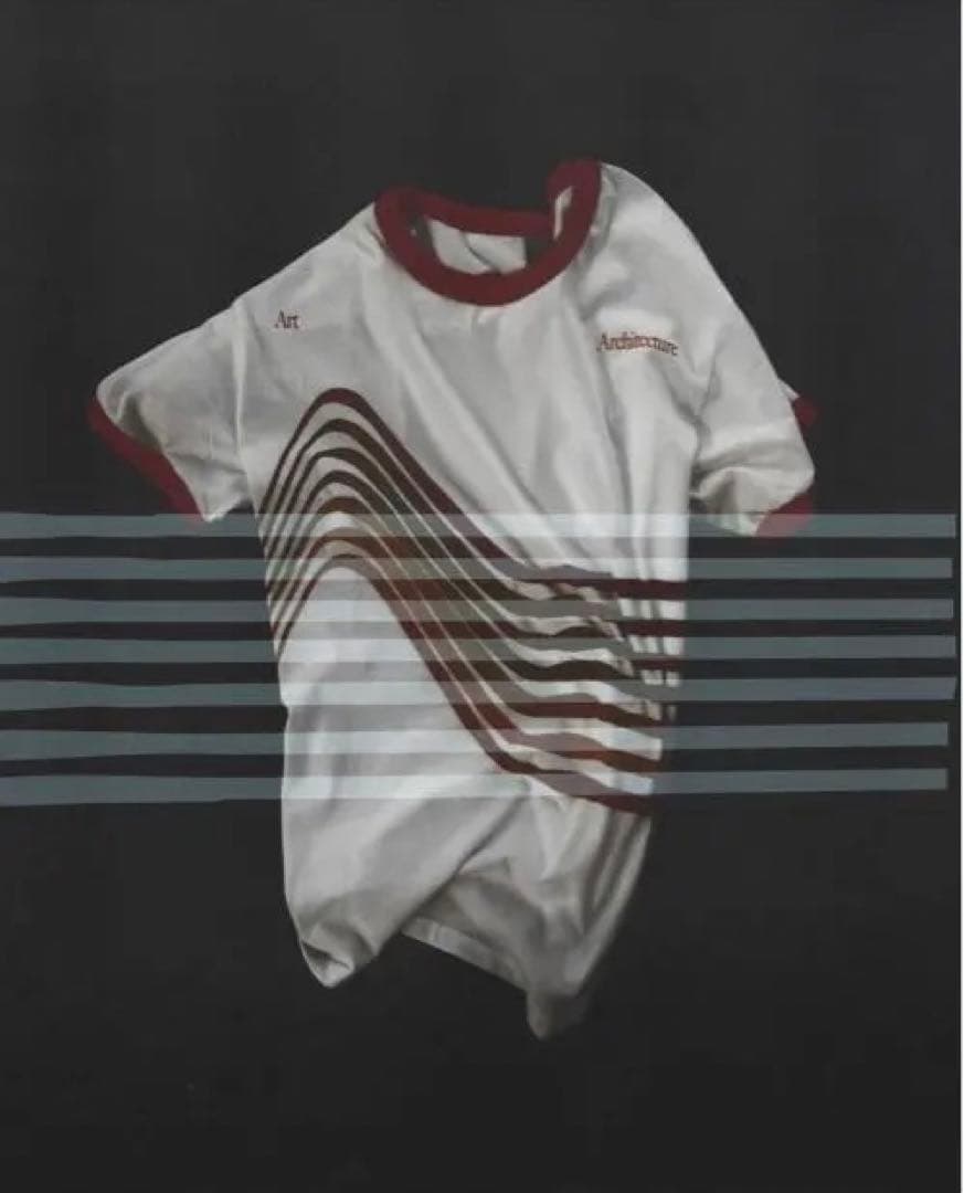 【美品】museum of daily 天童木工 リンガーTシャツ Mサイズ