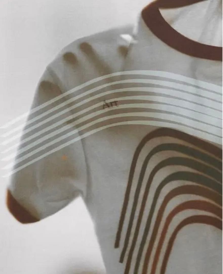 【美品】museum of daily 天童木工 リンガーTシャツ Mサイズ