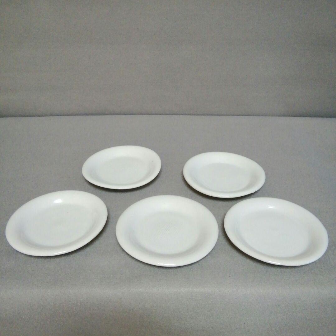 古伊万里　白磁皿　5枚組