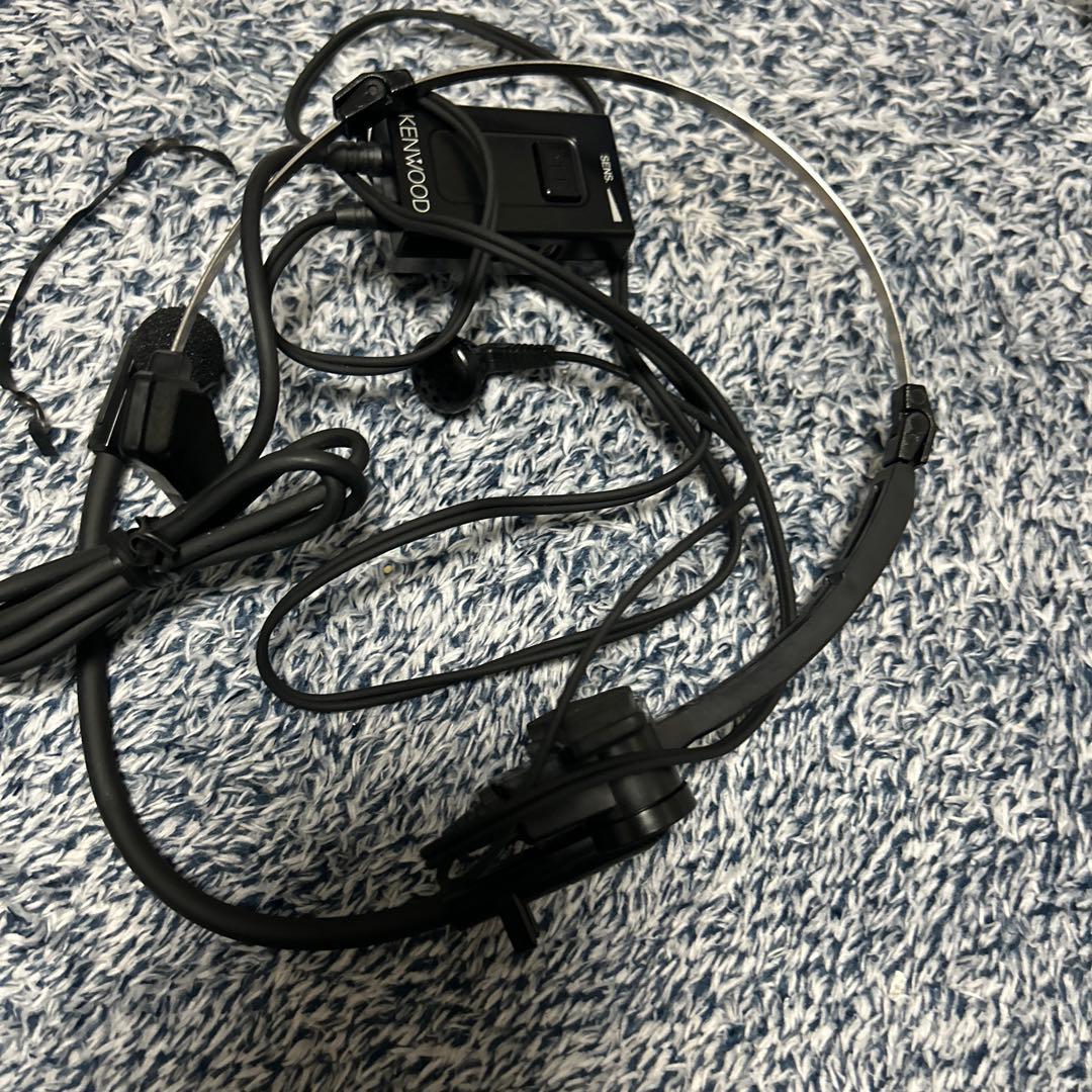 ケンウッド　トランシーバー　3台　ubz-lf9 ヘッドセット　hmc-3