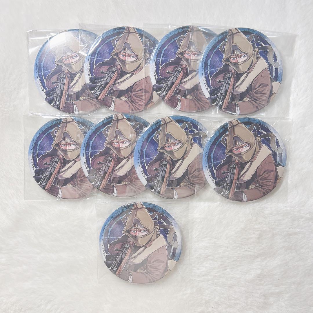 ゴールデンカムイ ヴァシリ コレクション缶バッジ ゴールデンカムイ展 コレ缶