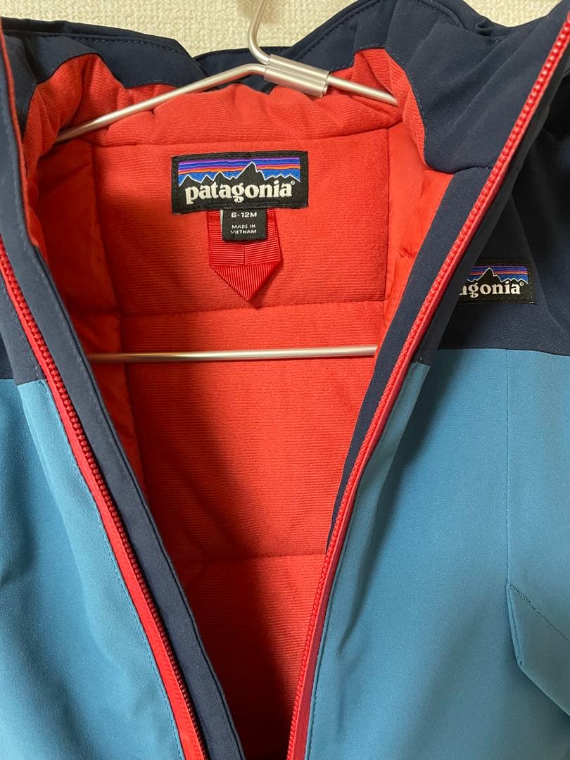 パタゴニア ジャンプスーツ スノーウェア ベビー つなぎ 6m 12m レトロ