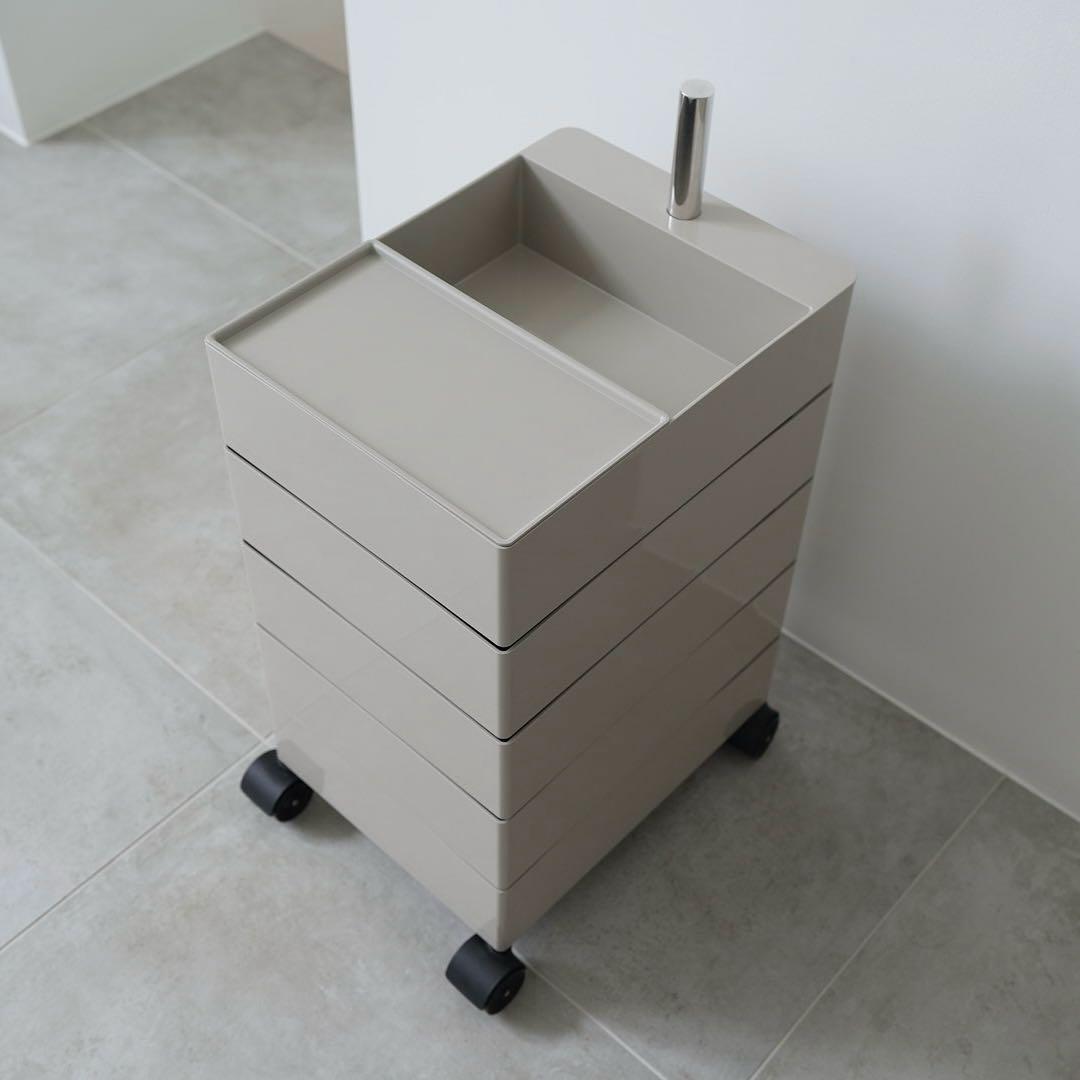 マジス MAGIS 360° コンテナ 5段 ライトグレー 送料込み