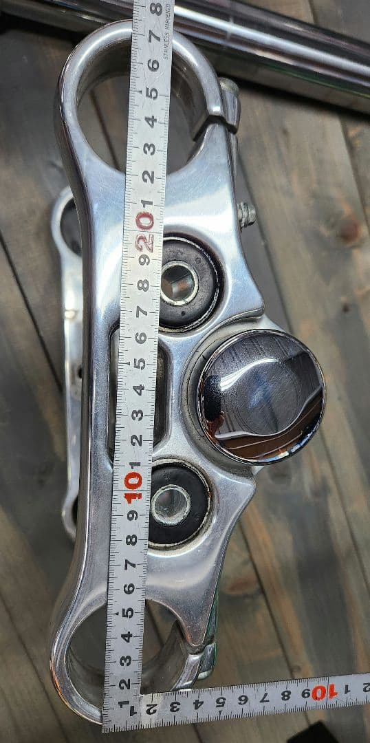 ハーレー　ダイナフロントフォーク　　　　　　トリプルツリー　セット　#無事故品