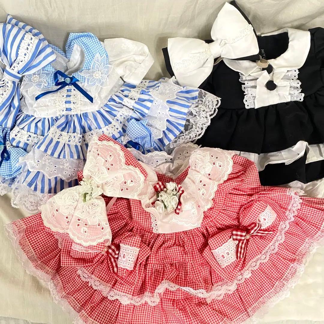 ダッフィーシェリーメイSサイズぬいぐるみコスチューム5着付き