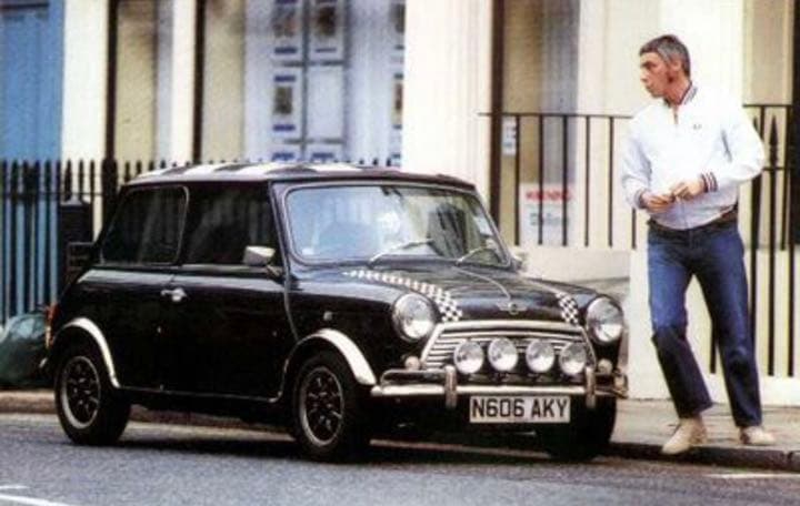 ミニクーパーのミニカー コレクション