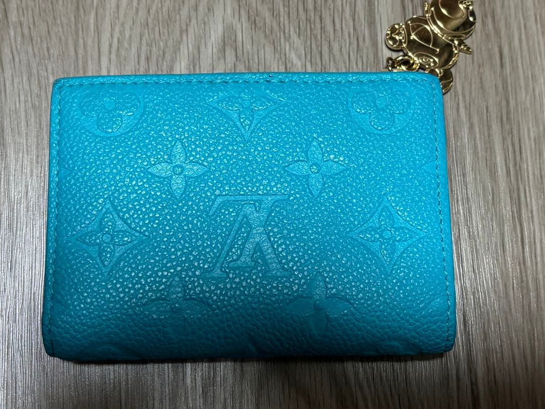 ルイヴィトン×村上隆　ポルトフォイユ・リサ ブルー