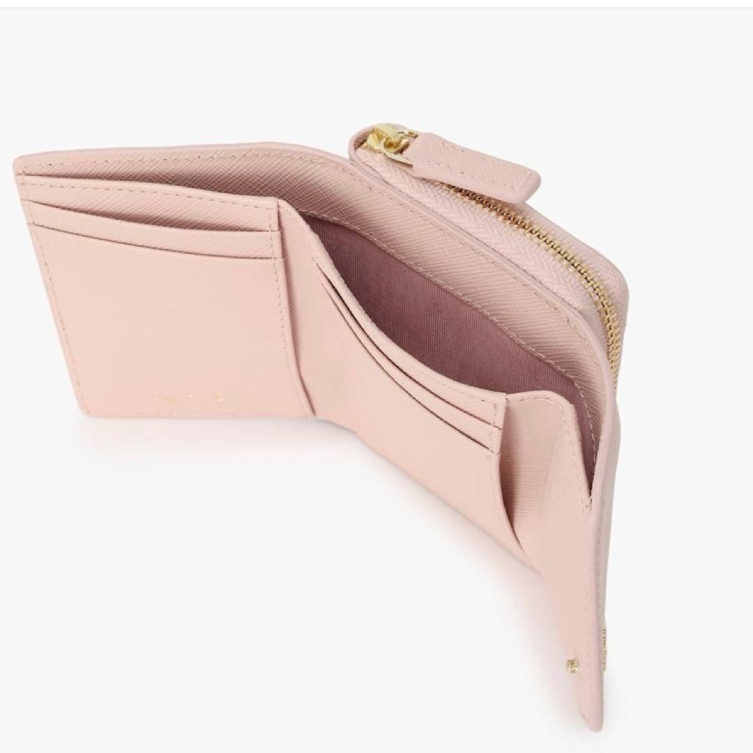 最終お値下げ　新品未使用agnès b. アニエスベー 折財布 ピンク