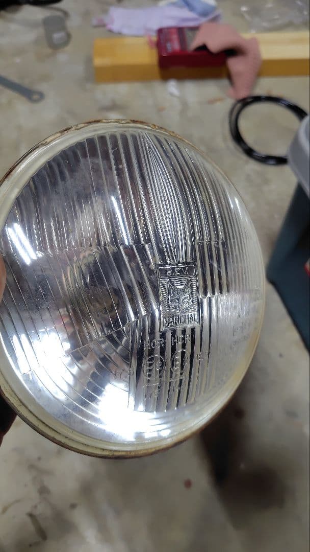 古いマーシャルランプ