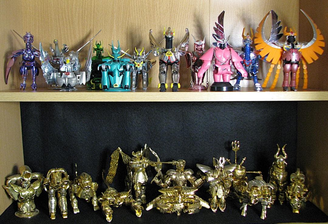 【希少：当時物】聖闘士星矢３シリーズ_クロス３９体＋付属品（詳細は画像で確認）