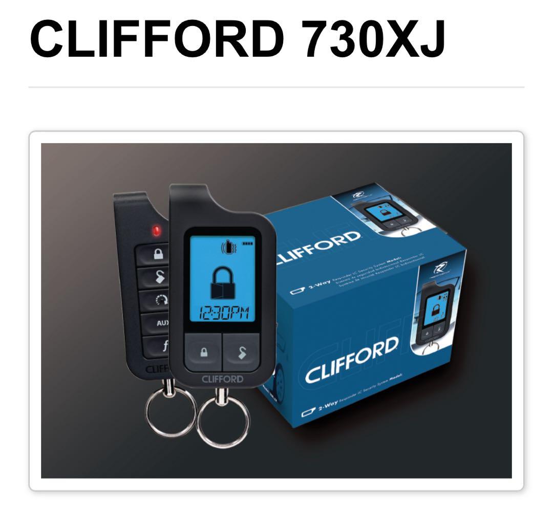 クリフォード　CLIFFORD 730XJ カーセキュリティ　盗難防止装置