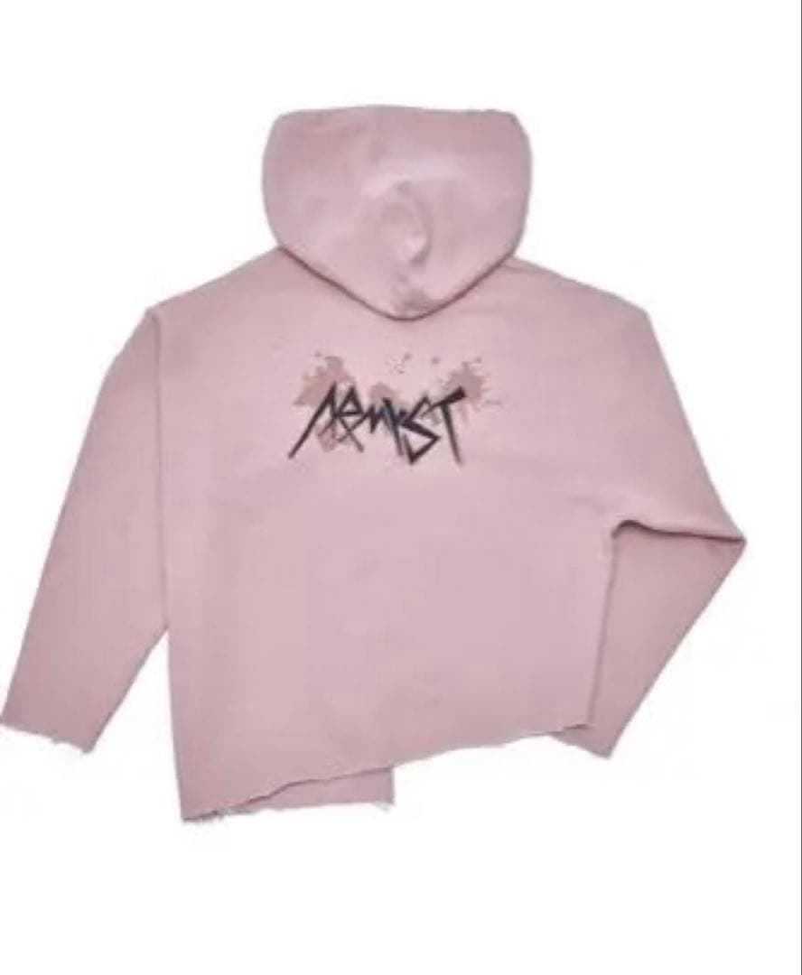 公式BTS ジョングクデザインJUNGKOOK フーディ Mサイズ ピンク