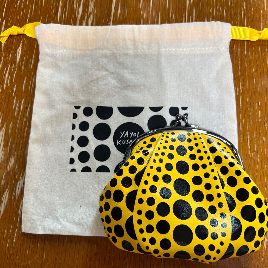 新品未使用　 草間弥生　ケース　がま口