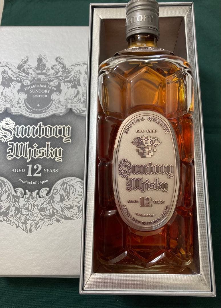 サントリー銀の特角12年　非売品　角瓶党ライター付