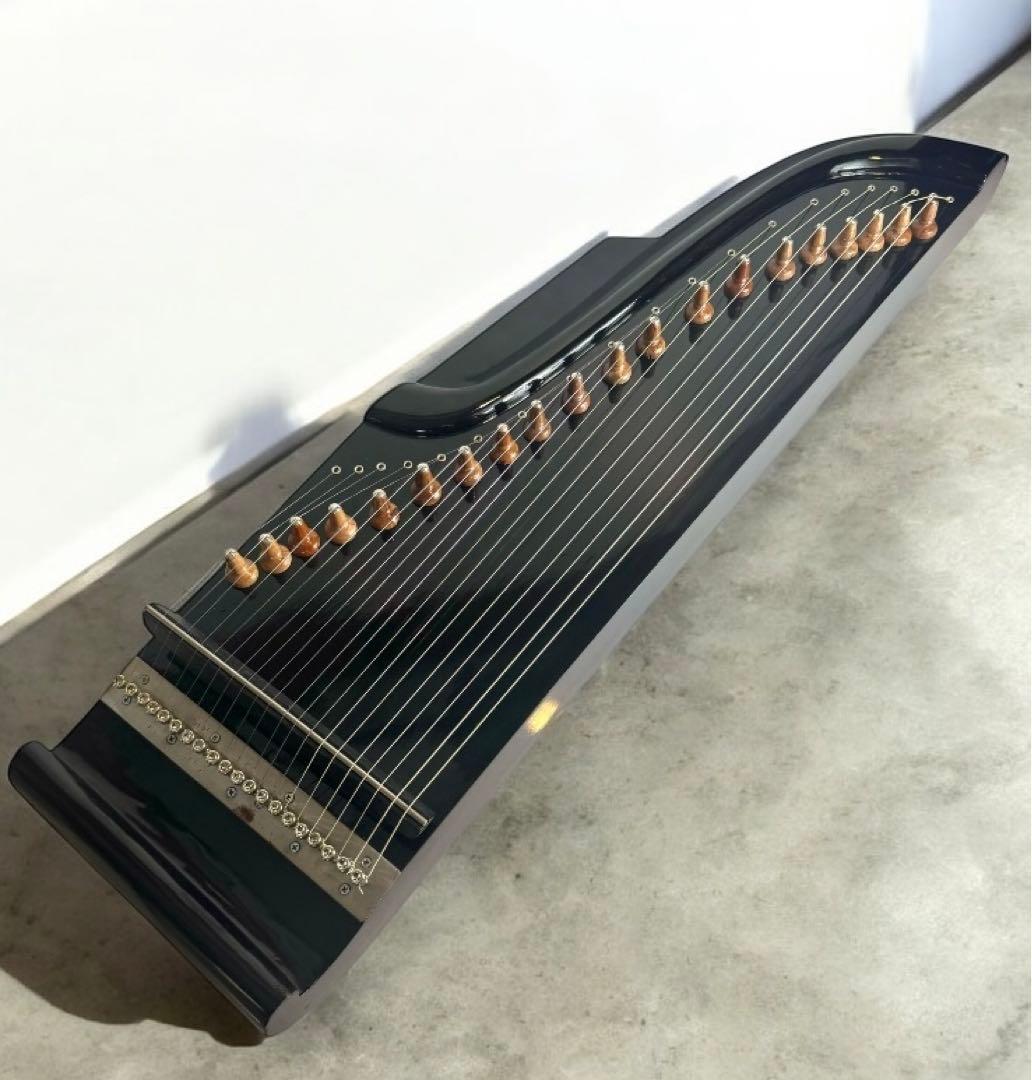 【希少】インドネシア 民族楽器 スンダ・シテル 木彫り