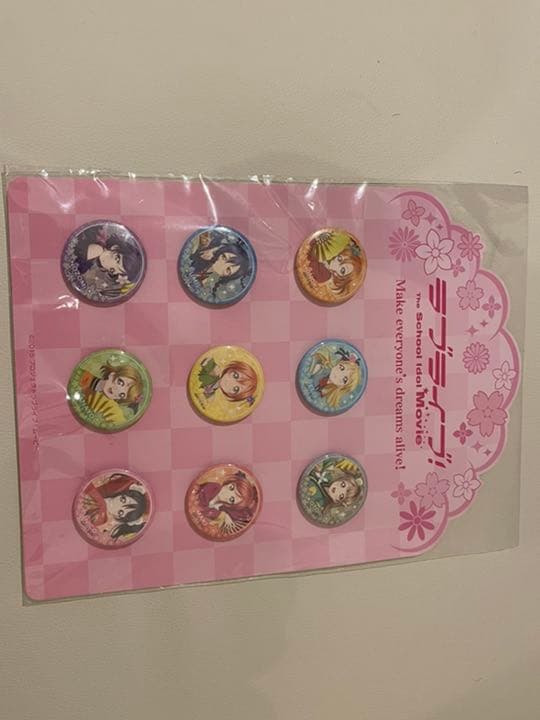 ラブライブ 映画 缶バッジ