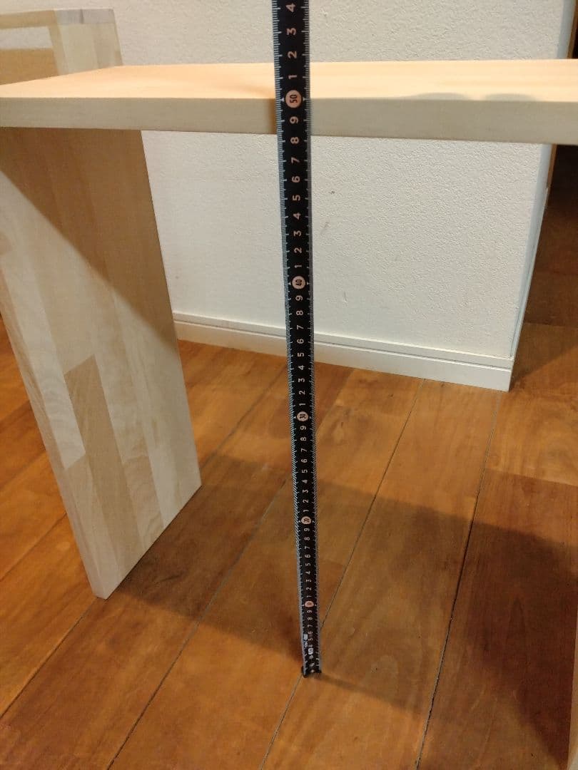 木製　ハンドメイド　オーダー　コの字　棚　ラック　シェルフ　カウンター