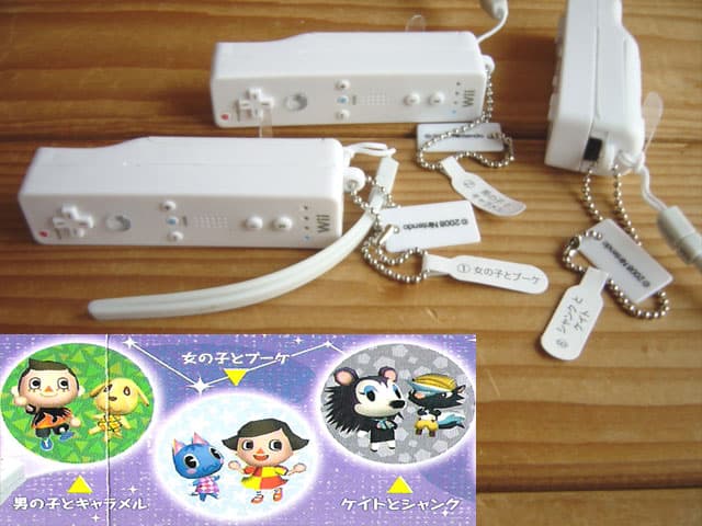 ♯Fpm26Ex街へいこうよどうぶつの森Wiiリモコンライト全6種