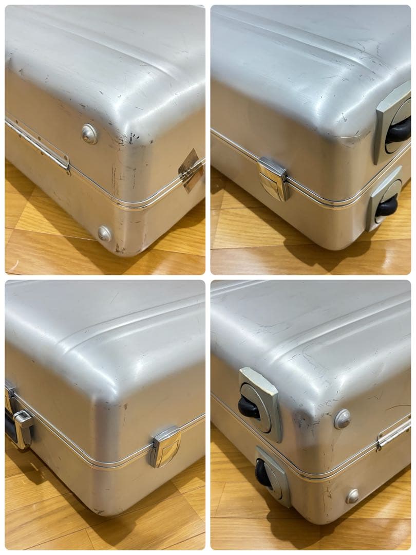 ヴィンテージ　ゼロハリバートン　大型スーツケース 　（鍵難あり）
