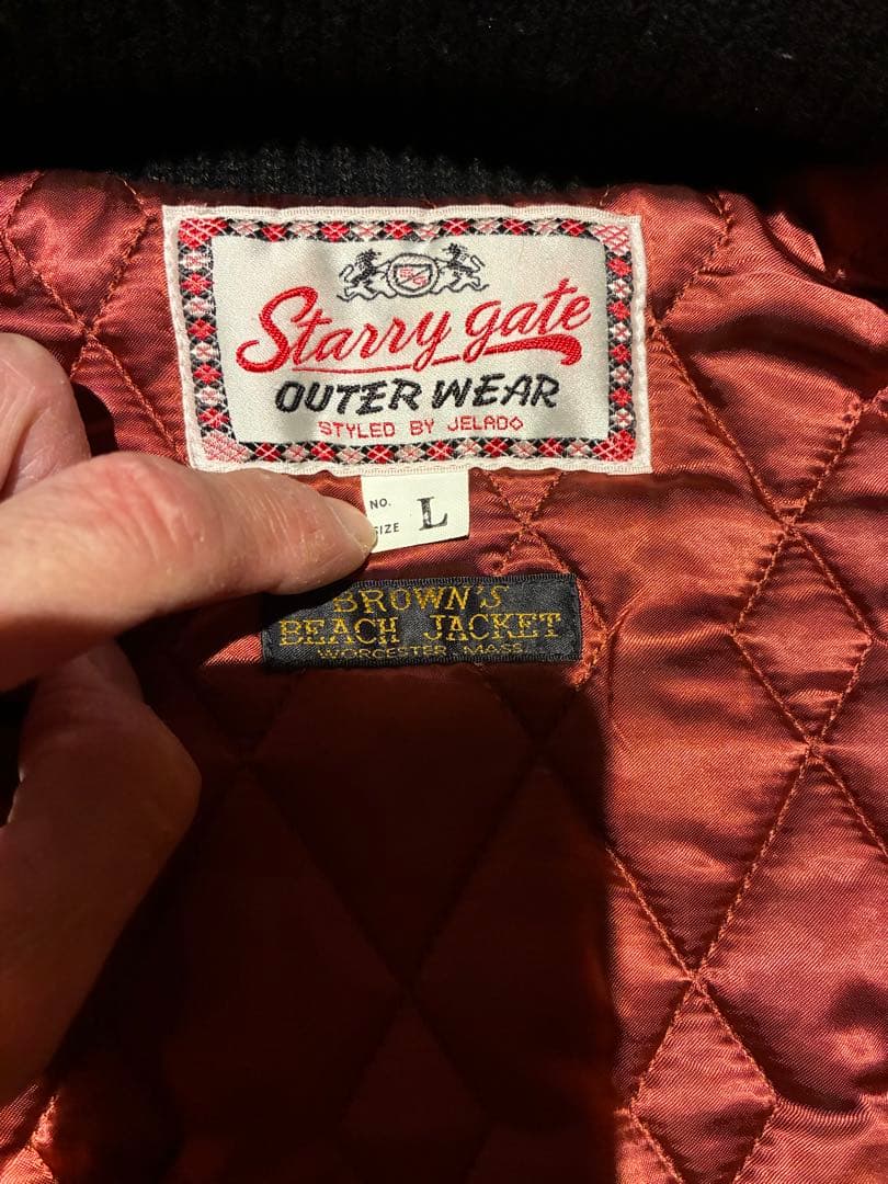 ジェラード　Starry gate Brown's Beach Jacket L