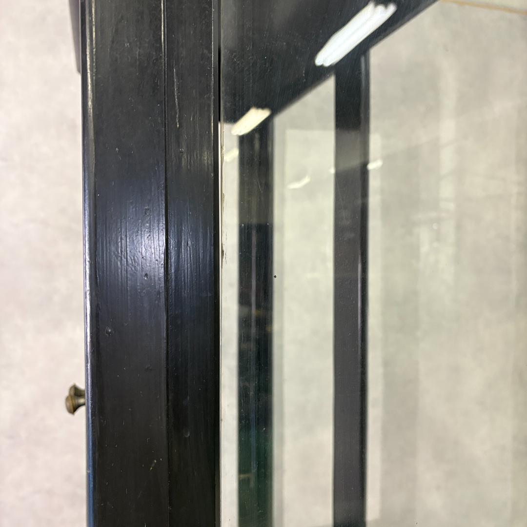 アンティーク　ケビントガラスケース