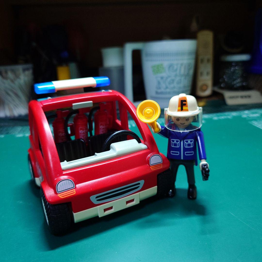 プレイモービル 消防隊　トップハム・ハット卿