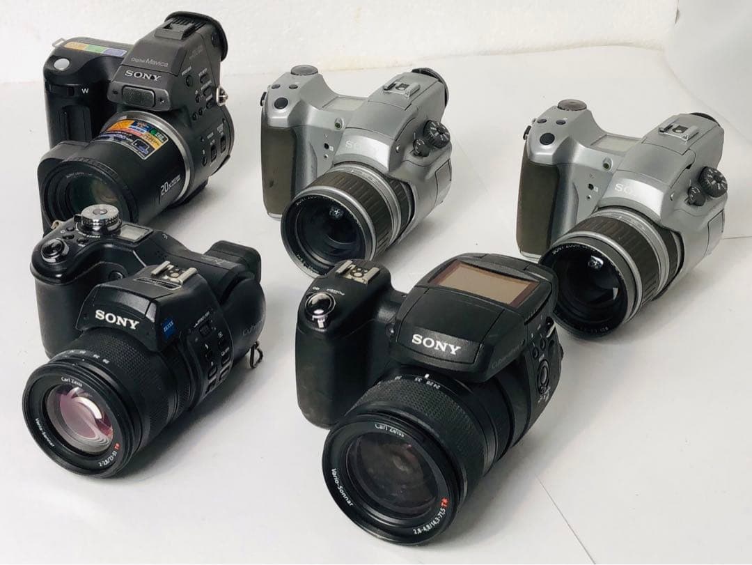 SONY デジタルカメラ 5台 まとめて DSC-R1 他 ジャンク