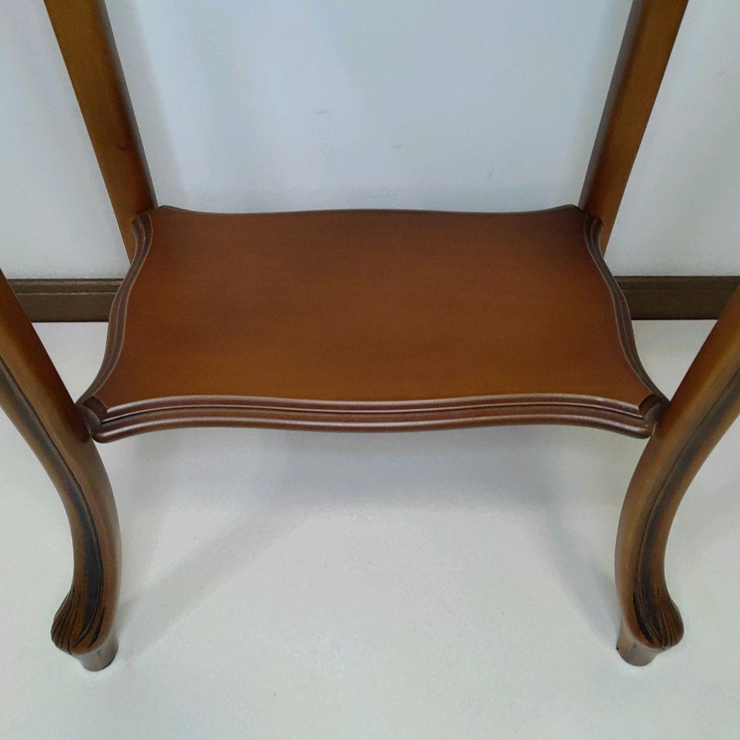 イタリア製 大理石天板 猫脚 コンソール　 花台　テーブル　ナイトテーブル