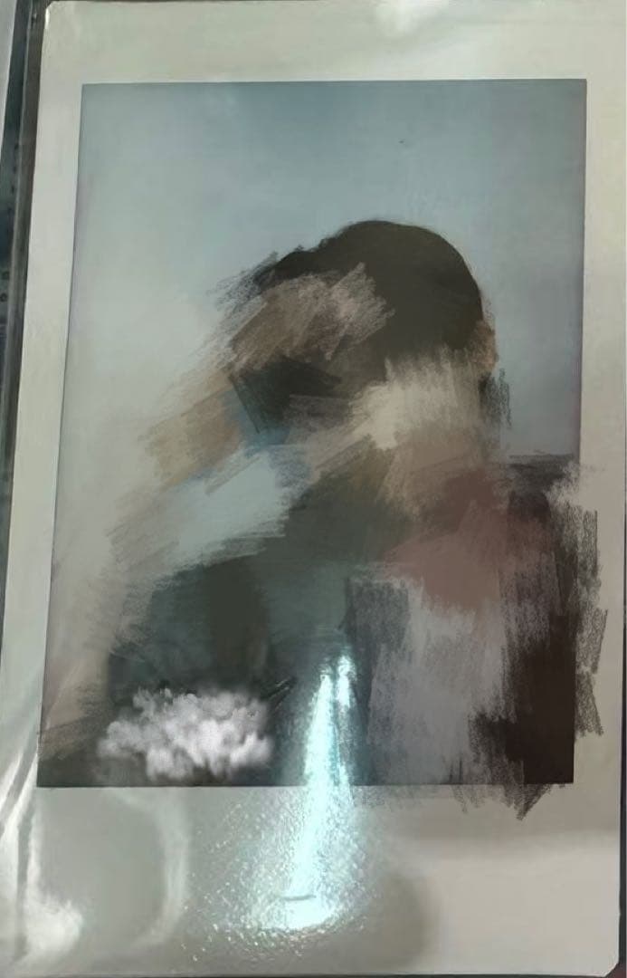 ハンビン　zb1 直筆サイン　ヨントン　チェキ　ポラロイド　BLUE