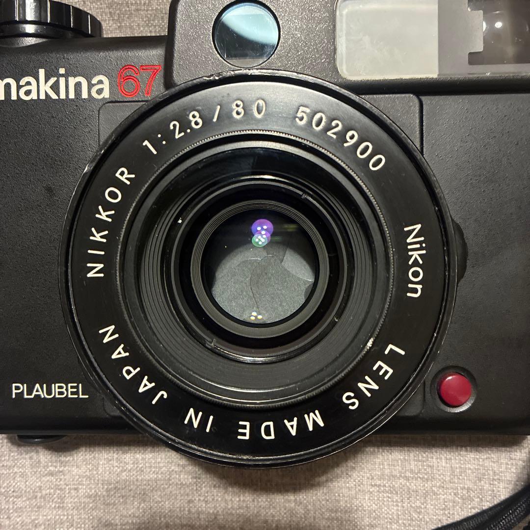 Plaubel makina67 マキナ67 美品動作　【フィルム付き】