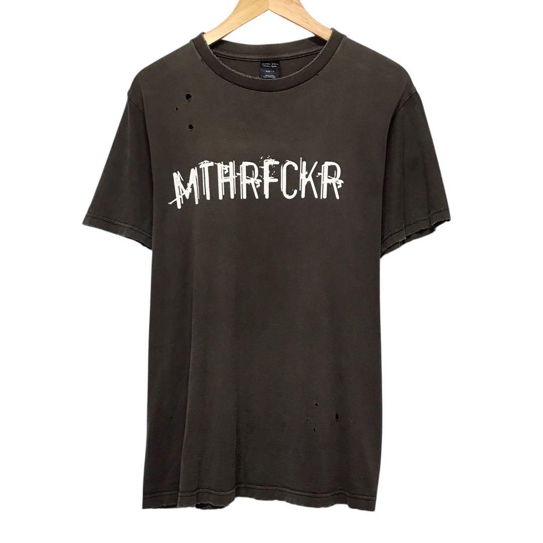 05ss ナンバーナイン ビンテージ半袖Tシャツ　MTHRFCKR エミリー期