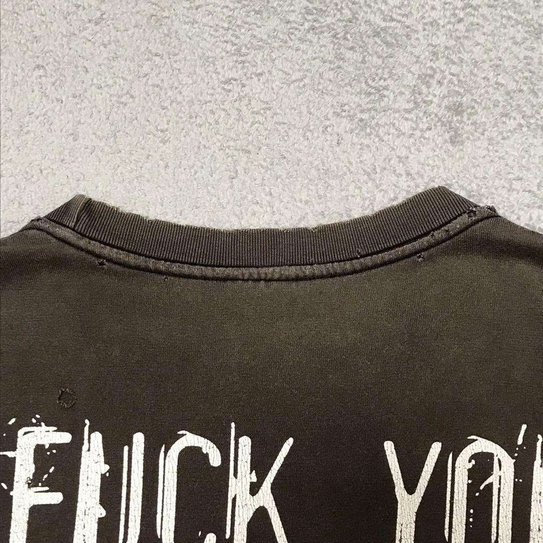 05ss ナンバーナイン ビンテージ半袖Tシャツ　MTHRFCKR エミリー期