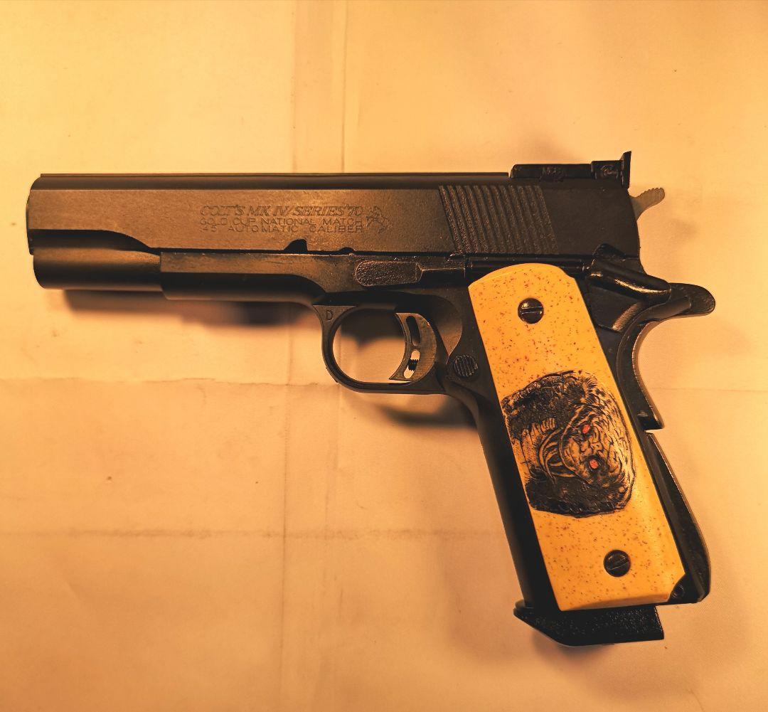 MGC コルト ゴ—ルドカップ ナショナルマッチ セミ–カスタムスHWモデルガン